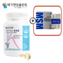 메가세움 포르테 60정 치아 뼈 건강 칼슘 영양제 약 1개월분, 메가세움 포르테 1개
