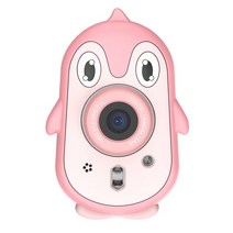 디지털카메라추천 미러리스 캐논 니콘펭귄 어린이 카메라 디지털 카메라 키즈 방수 4K 비디오 카메라 캠코, 04 04