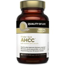 notureneicsAHCC Kinoko Gold AHCC 500mg 60캡슐, 단품, 60정, 단품