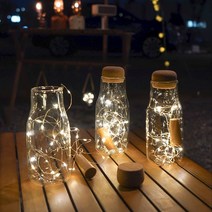 인블룸 LED코르크전구 20구+건전지, 웜화이트
