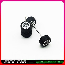 모형자동차 자동차다이캐스트 클래식다이캐스트모델 자동차 1/64 바퀴 고무 타이어 전기 도금 시리즈 ABS, 15 WTS16