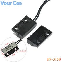 PS 3150 리드 스위치 일반적으로 열림 근접 없음 자기 센서 모듈 도어 창 접점 30cm 와이어 인덕턴스 거리|Sensors|, 1개