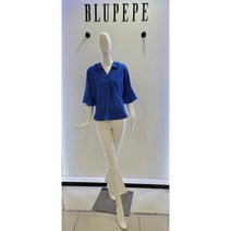 애플아울렛./블루페페 / 주름카라 블라우스 /P212PSC-941