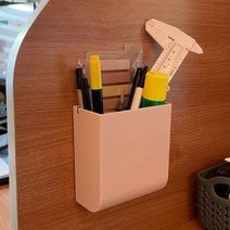 대학교기숙사 책상용 학용품보관함 붙이는볼펜통 부착