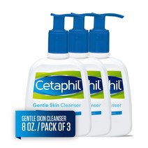 세타필 젠틀 스킨 클렌저, 3개, 237ml