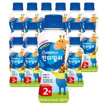 베비언스 킨더밀쉬 2단계 액상 유아 우유 200ml 24개