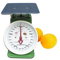 효성 업소용 접시지시 저울 50kg, 혼합 색상