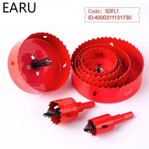 16-200mm 바이메탈 나무 구멍 톱 비트 목공 diy 나무 커터 드릴 비트 diy 도구 액세서리, 155mm