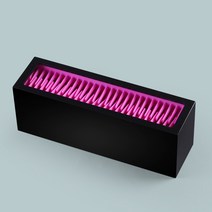 놀자리빙 프리미엄 실리콘 브러쉬 다용도 꽂이 연필꽂이 화장솔 문구 브러시수납, No.02 실리콘 브러쉬 다용도 꽂이 블랙핑크