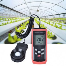 라돈측정기 라돈검사기 방사능측정기 Luxmeter 휴대용 높은 디지털 라이트 미터 조도계 광도계 Radiometer, 한개옵션0