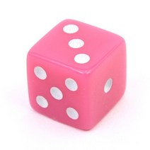 기타 바보사랑[파티해]다면체 주사위(정6체)-4color, 오렌지