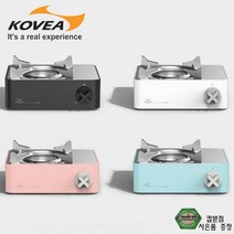 코베아 휴대용버너 캠핑 부르스타 휴대용 가스버너 사은품증정, 블랙(+사은품)