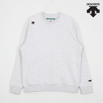 [데상트] 긴팔티 UQC SN123UHT12-HGRY 남녀공용 에코테리 맨투맨