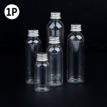 소형 액체 용기 투명 공병 패트병 5종 5개 소분통 소분용기 PET케이스, 35ml