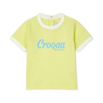 PETIT BATEAU [빠른배송] 베이비 레터링 프린트 숏슬리브 티셔츠