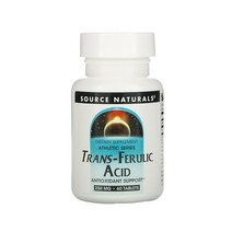 소스내추럴 트렌스 페룰산 250mg 60정, 기본, 1개