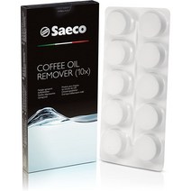 필립스 SAECO 에스프레소 커피 머신 오일제거기 CA6704/99 10팩