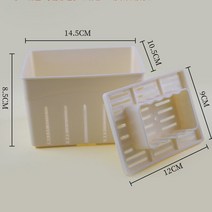 두부틀 두부 메주 누름판 누름틀1pc DIY 플라스틱 홈 메이드 두부 제조기 프레스 금형 키트 만드는 기계 세, 01 라이트 그레이