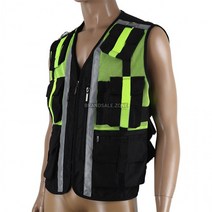 ITR-v53a 방범보안조끼 교통안전 경비원조끼 구급대원