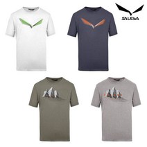 살레와 살레와 본사 남성 리네스 그래픽 반팔 드라이 티셔츠 (O2GT204_K)