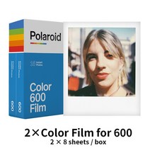 후지 필름 인스탁스 미니 Polaroid Originals Instant 600 필름, 600컬러필름x2