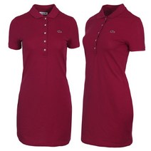 라코스테 LACOSTE 여성 미니 피케 반팔 원피스 EF8470-10-3DH