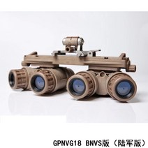 야간 투시경 광학 헬멧용 망원경 적외선 야시계 PVS14 디지털 2X28 헤드 헬멧 야외 전술장비 pvs18, GPNVG18 BNVS 에디션(육군 에디션)cm