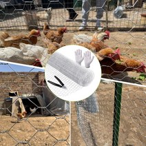 낙석방지망 안전방망 휘장막 수직보호망 멀티망 러셀망 낙하물방지망 분진망 치킨 와이어 그물 토끼 동물 울타리 공예 와이어 메쉬 그물 절단 펜치 아연 도금 육각 철망 울타리 19, 빨간색