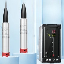 물탱크 수위계 수위게이지 레벨 송신기 센서 컨트롤러, 0-2m 범위 [5m리드선 ]