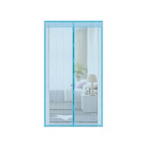 자석방충망(90x210cm)/현관모기장 방문모기장 현관방충망 베란다방충망 설치 모기방충망, 1개, (그린90x210cm)