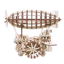 [한국공식수입업체][영문판] [품질개선ver] 로보타임 메카니컬 ROBOTIME DIY LK702 비행선 Airship 가동형
