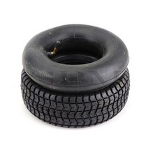 9x3.50-4 타이어 내부 튜브 9 인치 휠 타이어 잔디 라이더 밟아 Lawnmower 골프 ATV 포켓 자전거 이동 카트 이동성 스쿠터, Inner and outer tire