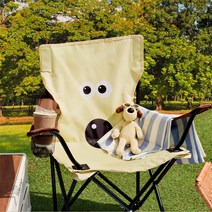 월레스와 그로밋 캠핑의자 그로밋 페이스 [캠핑체어/캠핑용품/등받이의자/피크닉/폴딩], 단품