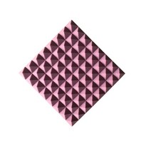 방음부스 방음 방음단열 방음재스튜디오 어쿠스틱 폼 50x50x3/5cm 방음 패널 흡음 보호 스폰지 벽 처리 1, 05 보라색_01 50x50x3cm