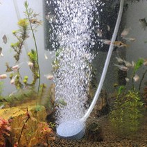 기포발생기 수족관 물고기 탱크 펌프에 대 한 40mm 버블 스톤 Aerator 수경 산소 플레이트 미니 공기 펌프 액세서리