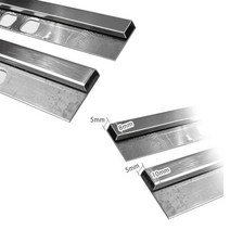 타일 재료분리대 코너몰딩 욕실 마감 사각 스텐 M1, 5X8