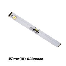 에비수 수평 알루미늄레벨 ED-45N 450mm 18in [SN:5A3679#623], [W5A3679], 단일상품(무옵션)　　[#623]▷