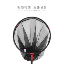 티타늄 프레임 뜰채 뜰채대 티탄 후레임 해루질 뜰채 바다 민물 그물 나노망 큰망, 35cm 3중12mm