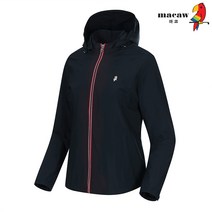 [마코 SALE] (여성)지퍼배색후드바람막이점퍼_MLW3JP90