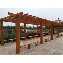 정자 원두막 정원 공원 파고라 전원주택 벤치 평상, 포도꽂이