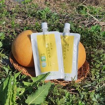 마음밭 유기농 배도라지즙(국내산) 100ml*30팩 - 100% 친환경 무농약 꿀 어린이 주스 즙 무색소 무방부제