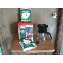 Unbranded 밀리타 푸어 오버 드립 콘 커피 메이커 플러스 슈퍼 프리미엄 필터 상자 134799