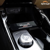 (오토클럽) 2024 쏘렌토 페이스리프트 센터 콘솔 아크릴 몰딩 차량 튜닝 용품, 실버_B타입