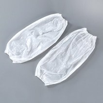 일회용 비닐 미술 위생 팔토시 작업용 토시 100매, 비닐팔토시100매