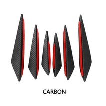 바디킷 스플리터 트림 에어댐 유니버설 카 프런트 범퍼 디퓨저 BMW G20 E46 E92 X5 E70 골프 5 6 7 Gti 아우디 Q7 A4 B7 A3 8V Volvo Xc901, 탄소