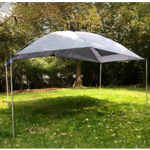 스타렉스 어닝 자동차 캠핑사이드 루프카 옆 차양막, 블루 폴리에스터 천 카 리어 텐트 4극