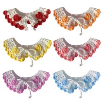 하트 강아지케이프 고양이스카프 목도리 애견목도리 턱받이, XS, 퍼플