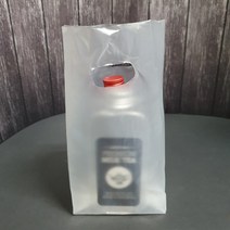 HD 무지 반투명 비닐쇼핑백(가로11cm 세로 33cm M3cm)100장
