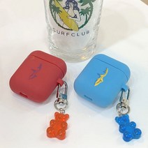 [바보사랑] [호환용] 종종 페이스오프 에어팟케이스, 색상선택:화이트 / 디자인선택:라인, 상세 설명 참조
