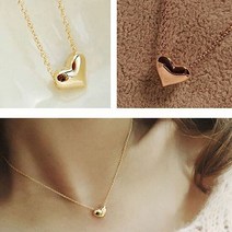 하트목걸이 심플 데일리목걸이